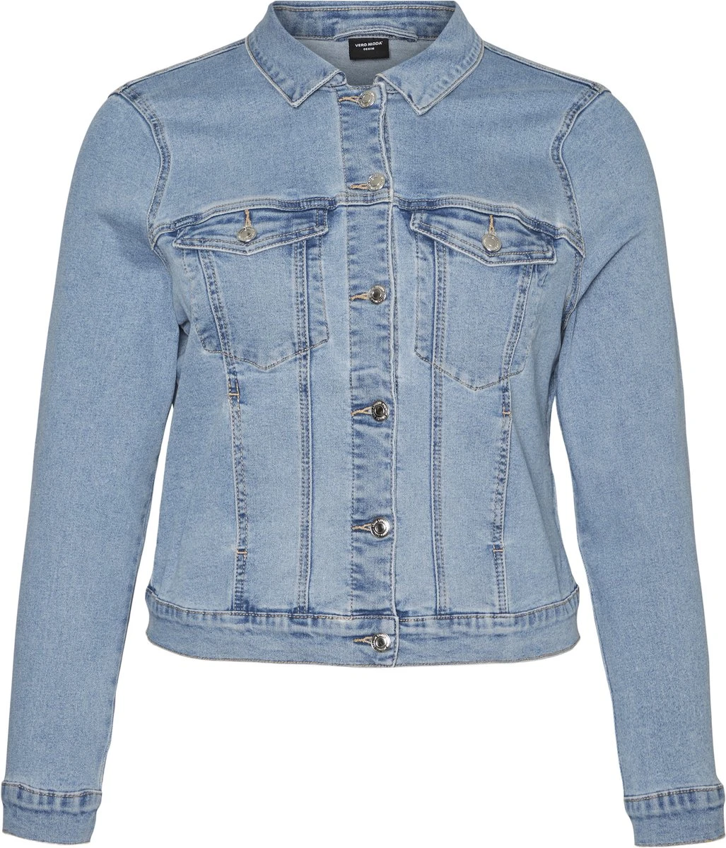 VERO MODA VMRUNA LS SLIM DNM JCK MIX GA CUR NOOS Dames Jas - Maat 42 1 VERO MODA VMRUNA LS SLIM DNM JCK MIX GA CUR NOOS Dames Jas - Maat 42