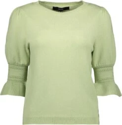 VERO MODA VMAMELIA 3/4 O-NECK PULLOVER GA LCS Dames - Maat XL