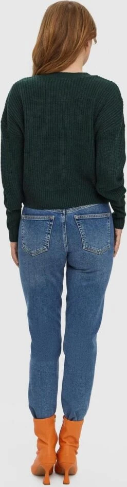 VERO MODA VMLEA LS V-NECK CUFF CARDIGAN NOOS Dames Trui - Maat L -Vero Moda 313x1200