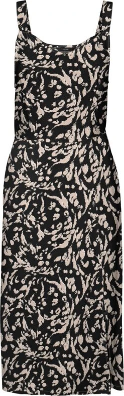 VERO MODA VMEASY STRAP CALF DRESS R1 WVN GA Dames Jurk - Maat L