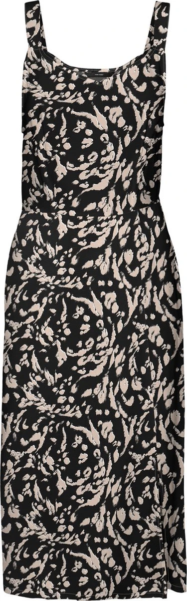 VERO MODA VMEASY STRAP CALF DRESS R1 WVN GA Dames Jurk - Maat L 1 VERO MODA VMEASY STRAP CALF DRESS R1 WVN GA Dames Jurk - Maat L