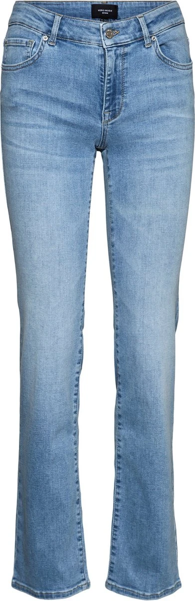 VERO MODA VMDAF MR STRAIGHT JEANS DO350 NOOS Dames Jeans - Maat W30 X L32 3 VERO MODA VMDAF MR STRAIGHT JEANS DO350 NOOS Dames Jeans - Maat W30 X L32 - Afbeelding 3