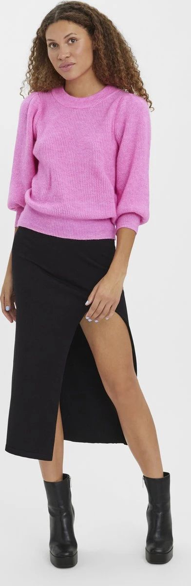 VERO MODA VMVIGGA 3/4 RIB PULLOVER GA BOO REP Dames Trui - Maat S 5 VERO MODA VMVIGGA 3/4 RIB PULLOVER GA BOO REP Dames Trui - Maat S - Afbeelding 5