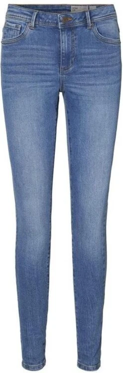 Vero Moda Jeans Vmtanya Mr S Piping Jeans Vi349 Ga 10222531 Medium Blue Denim Dames Maat - W34 X L32