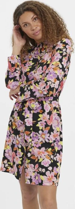 VERO MODA VMLUCIA LS ABK SHIRT DRESS WVN Dames Jurk - Maat L -Vero Moda 431x1200 1