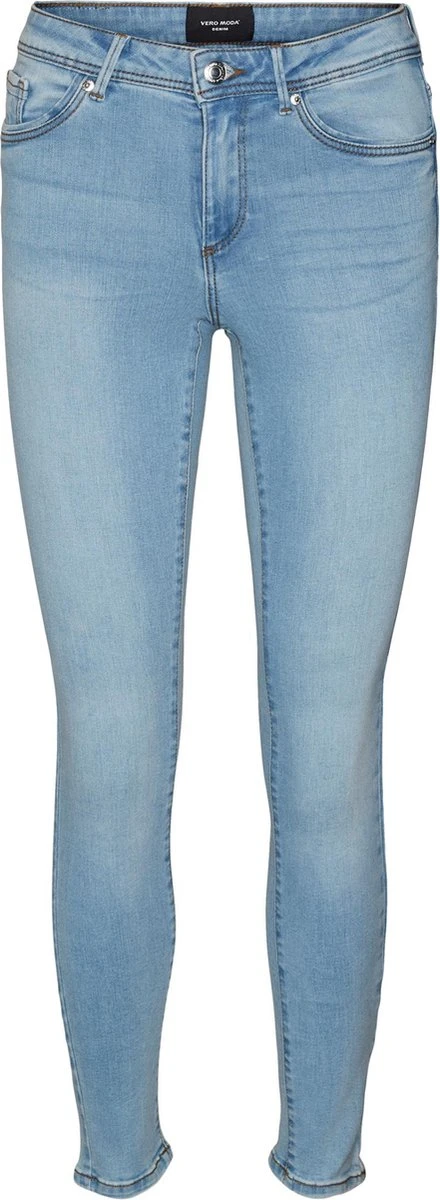 VERO MODA VMTANYA MR S PIPING JEANS VI352 GA NOOS Dames Jeans - Maat S X L30 1 VERO MODA VMTANYA MR S PIPING JEANS VI352 GA NOOS Dames Jeans - Maat S X L30