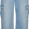 Vero Moda VMNORTH MR LOOSE STR CARGO JEANS VI3331 Dames Broek Medium Blue Denim - Maat 28 X "32