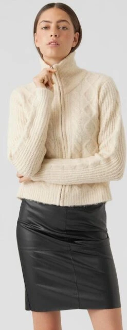 VERO MODA VMALBA LS ZIP CARDIGAN GA BOO Dames Vest - Maat M -Vero Moda 462x1200 4