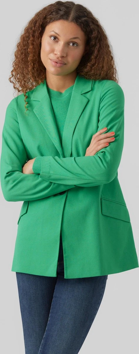 Vero Moda Blazer Vmlistakia Ls Solid Blazer Boo 10279719 Bright Green Dames Maat - XS 1 Vero Moda Blazer Vmlistakia Ls Solid Blazer Boo 10279719 Bright Green Dames Maat - XS