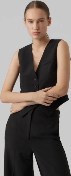 Vero Moda VMTROIAN SL TAILORED VEST Dames Gilet Black - Maat XS 8 Vero Moda VMTROIAN SL TAILORED VEST Dames Gilet Black - Maat XS -Vero Moda 482x1200