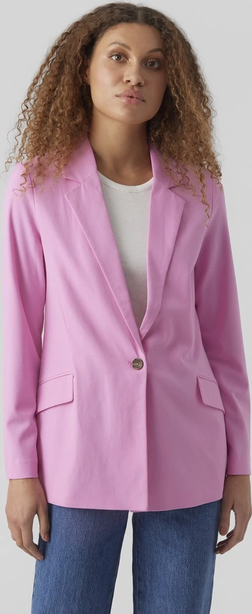 VERO MODA VMLISTAKIA LS SOLID BLAZER BOO Dames Blazer - Maat XL 2 VERO MODA VMLISTAKIA LS SOLID BLAZER BOO Dames Blazer - Maat XL - Afbeelding 2