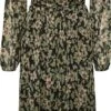 VERO MODA VMLIA L/S 7/8 DRESS WVN BTQ Dames Jurk - Maat XL
