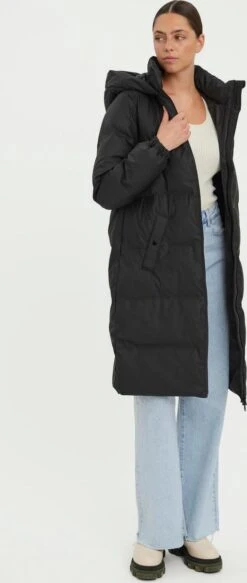 VERO MODA VMNOE LONG COATED COAT BOOS CP Dames Jas - Maat XL 9 VERO MODA VMNOE LONG COATED COAT BOOS CP Dames Jas - Maat XL -Vero Moda 508x1200