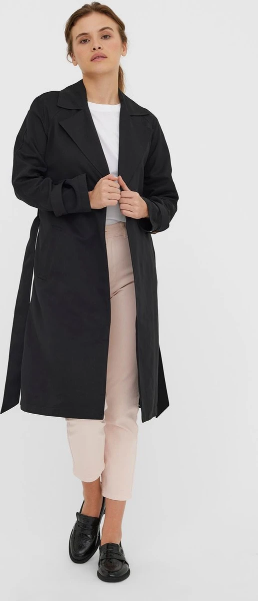 VERO MODA VMLOU LONG TRENCHCOAT NOOS Dames Trenchcoat - Maat XXL 5 VERO MODA VMLOU LONG TRENCHCOAT NOOS Dames Trenchcoat - Maat XXL - Afbeelding 5
