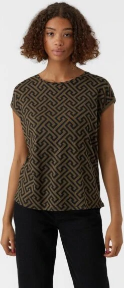 VERO MODA VMAVA PLAIN SS TOP MULTI AOP NOOS GA Dames T-shirt - Maat S 9 VERO MODA VMAVA PLAIN SS TOP MULTI AOP NOOS GA Dames T-shirt - Maat S -Vero Moda 519x1200 2
