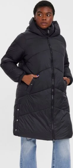 VERO MODA VMUPPSALA COAT CUR Dames Jas - Maat 44