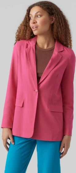 Vero Moda Blazer Vmzelda Ls Blazer Noos 10259211 Pink Yarrow Dames Maat - 42 -Vero Moda 527x1200 5