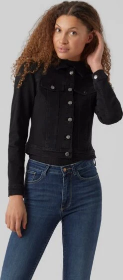 VERO MODA VMLUNA LS SLIM DNM JACKET MIX GA NOOS Dames Jas - Maat M 8 VERO MODA VMLUNA LS SLIM DNM JACKET MIX GA NOOS Dames Jas - Maat M -Vero Moda 528x1200 7