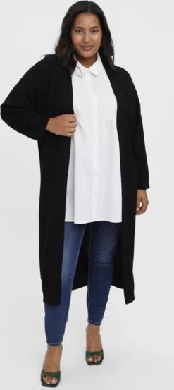 Vero Moda Curve VMUZURI LONG KNIT CARDIGAN VMA CURVE