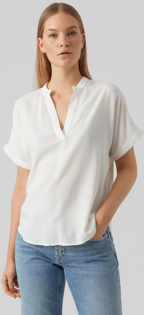 VERO MODA VMBEAUTY SS TOP GA NOOS Dames Top - Maat M 2 VERO MODA VMBEAUTY SS TOP GA NOOS Dames Top - Maat M - Afbeelding 2