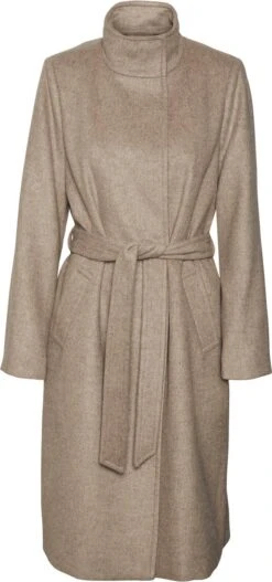 VERO MODA VMTWODOPE VERA LONG WOOL COAT GA NOOS Dames Jas - Maat M 11 VERO MODA VMTWODOPE VERA LONG WOOL COAT GA NOOS Dames Jas - Maat M -Vero Moda 562x1200 8