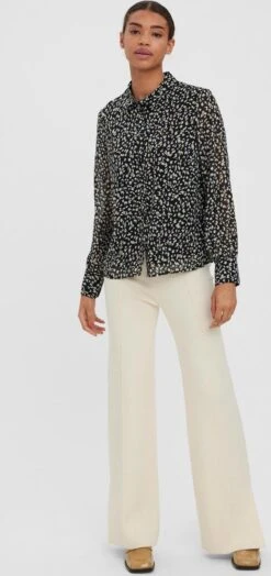 VERO MODA VMNINI L/S SHIRT WVN BTQ Dames Blouse - Maat S 9 VERO MODA VMNINI L/S SHIRT WVN BTQ Dames Blouse - Maat S -Vero Moda 566x1200