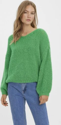 VERO MODA VMERIN LS V-NECK PULLOVER GA BOO Dames Trui - Maat S 9 VERO MODA VMERIN LS V-NECK PULLOVER GA BOO Dames Trui - Maat S -Vero Moda 587x1200 3