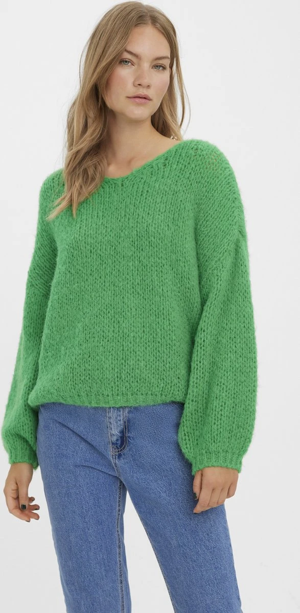 VERO MODA VMERIN LS V-NECK PULLOVER GA BOO Dames Trui - Maat S 5 VERO MODA VMERIN LS V-NECK PULLOVER GA BOO Dames Trui - Maat S - Afbeelding 5