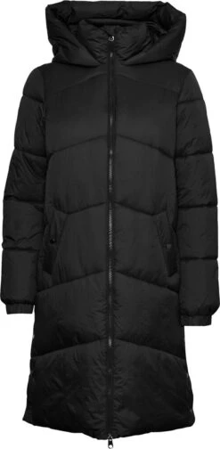 VERO MODA VMUPPSALA COAT Dames Jas Black - Maat XS