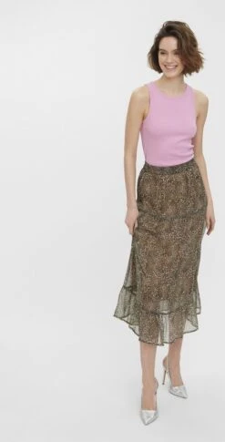 Vero Moda VMKAYA HW ANKLE SKIRT WVN GA Dames Rok - Maat M 5 Vero Moda VMKAYA HW ANKLE SKIRT WVN GA Dames Rok - Maat M -Vero Moda 611x1200