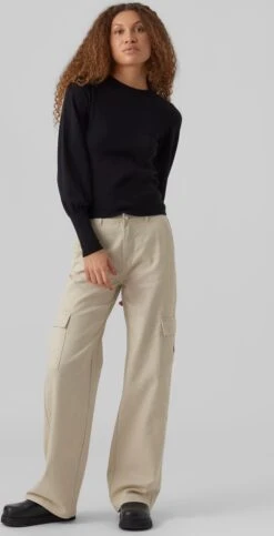 Vero Moda Trui Vmhollykarispuff Ls O-neck Pullov G 10277805 Black Dames Maat - S 11 Vero Moda Trui Vmhollykarispuff Ls O-neck Pullov G 10277805 Black Dames Maat - S -Vero Moda 614x1200 3