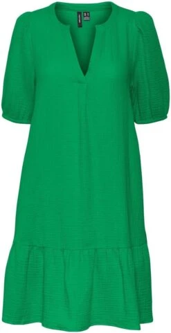 VERO MODA VMNATALI 2/4 ABK DRESS Dames Jurk - Maat L