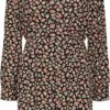 Vero Moda Jurk Vmingrid Ls Shirt Abk Dress Exp 10289936 Black Dames Maat - M