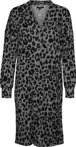 Vero Moda VMOLIVIA LS OPEN LONG CARDIGAN BOO