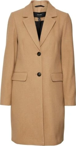VERO MODA VMGIANNA COAT CURVE Dames Jas - Maat 44