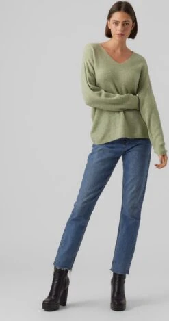 VERO MODA VMCREWLEFILE LS V-NECK BLOUSE NOOS Dames Trui - Maat M 13 VERO MODA VMCREWLEFILE LS V-NECK BLOUSE NOOS Dames Trui - Maat M -Vero Moda 632x1200 1