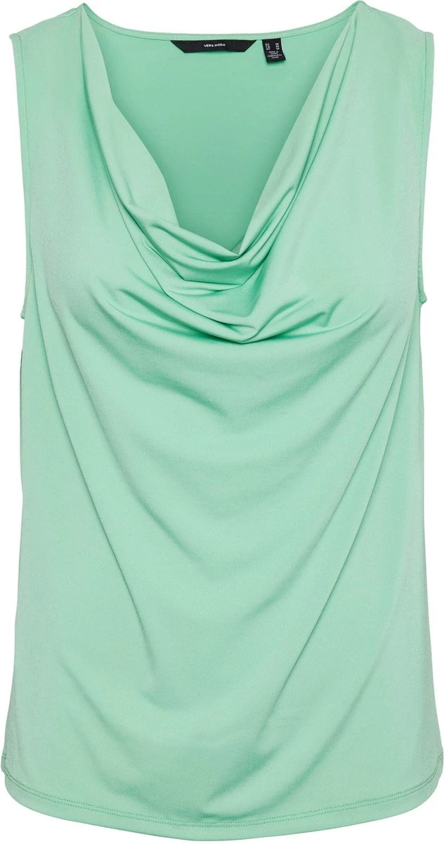 Vero Moda Top Vmhevi Sl Waterfall Top Jrs Ce 10288040 Jade Cream Dames Maat - XL 1 Vero Moda Top Vmhevi Sl Waterfall Top Jrs Ce 10288040 Jade Cream Dames Maat - XL