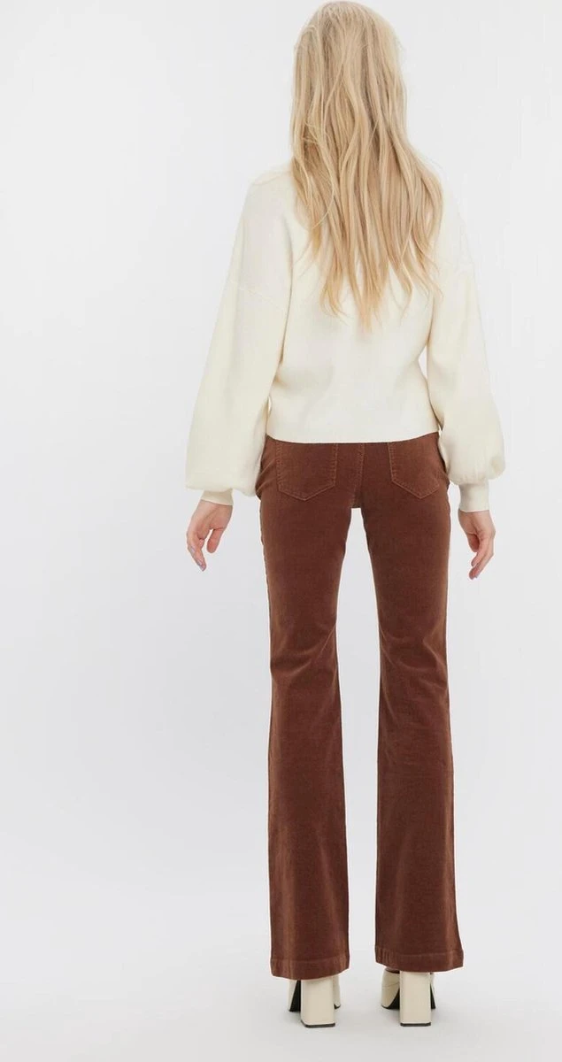 VERO MODA VMNANCY HIGHNECK VOLUME BLOUSE GA BOO Dames Trui - Maat M 10 VERO MODA VMNANCY HIGHNECK VOLUME BLOUSE GA BOO Dames Trui - Maat M - Afbeelding 10