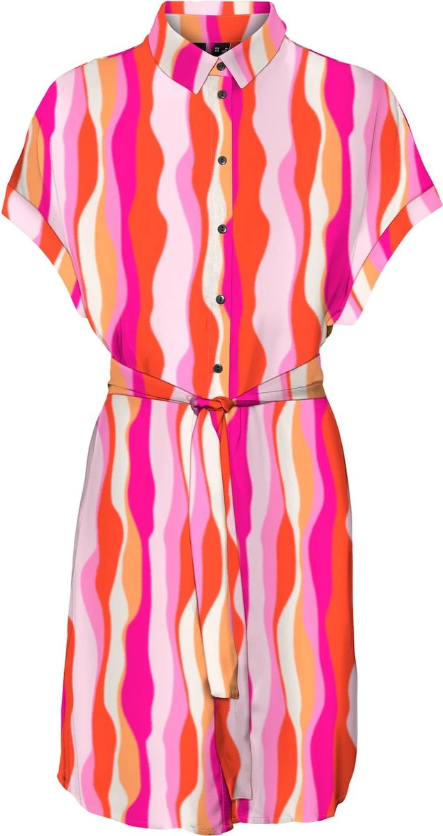 Vero Moda Jurk Vmtanya Cap Sleeve Abk Dress Wvn Lc 10291465 Pink Yarrow/tanya Dames Maat - L 1 Vero Moda Jurk Vmtanya Cap Sleeve Abk Dress Wvn Lc 10291465 Pink Yarrow/tanya Dames Maat - L