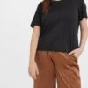 VERO MODA CURVE VMEVABIA SS TOP JRS CURVE Dames T-shirts - Maat L/50