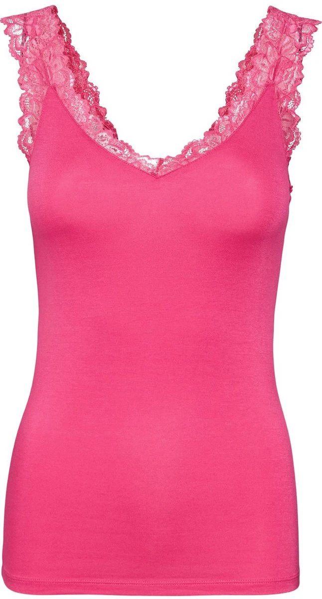 Vero Moda Top Vmrosa Sl Top Jrs Noos 10287348 Pink Yarrow Dames Maat - S 1 Vero Moda Top Vmrosa Sl Top Jrs Noos 10287348 Pink Yarrow Dames Maat - S