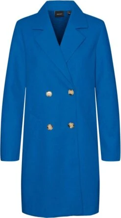 Vero Moda Jas Vmvinceparis Coat Boos 10278614 Skydiver/solid Dames Maat - M