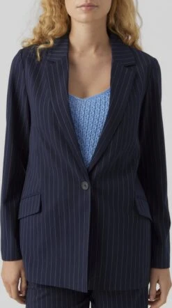 VERO MODA VMLISTAKIA LS PINSTRIPE BLAZER BOO Dames Blazer - Maat XL 8 VERO MODA VMLISTAKIA LS PINSTRIPE BLAZER BOO Dames Blazer - Maat XL -Vero Moda 670x1200 6