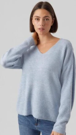 VERO MODA VMCREWLEFILE LS V-NECK BLOUSE NOOS Dames Trui - Maat XS 9 VERO MODA VMCREWLEFILE LS V-NECK BLOUSE NOOS Dames Trui - Maat XS -Vero Moda 675x1200 1