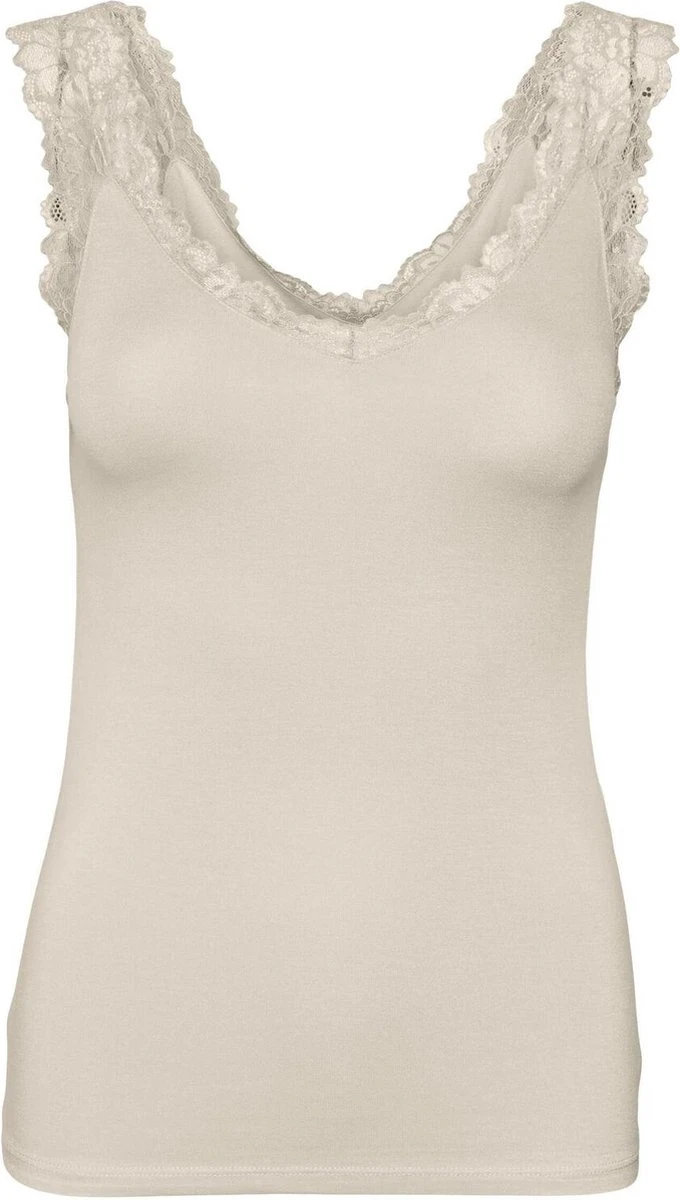 Vero Moda Top Vmrosa Sl Top Jrs Noos 10287348 Birch Dames Maat - M 1 Vero Moda Top Vmrosa Sl Top Jrs Noos 10287348 Birch Dames Maat - M