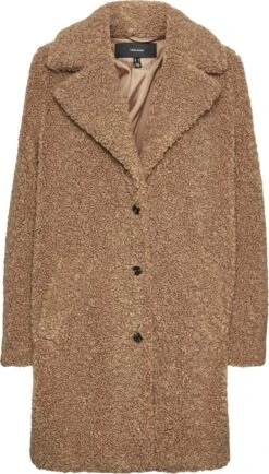 VERO MODA VMKYLIE AW22 TEDDY COAT BOOS Dames Jas - Maat XL