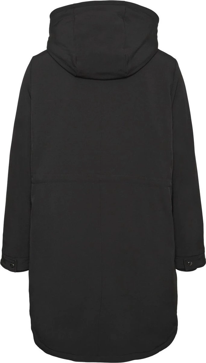 VERO MODA CURVE VMCLEANMILA 3/4 JACKET CURVE Dames Jas - Maat 46 6 VERO MODA CURVE VMCLEANMILA 3/4 JACKET CURVE Dames Jas - Maat 46 - Afbeelding 6