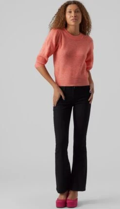 Vero Moda Trui Vmvigga 3/4 Rib Pullover Ga Boo Rep 10277742 Georgia Peach Dames Maat - S 15 Vero Moda Trui Vmvigga 3/4 Rib Pullover Ga Boo Rep 10277742 Georgia Peach Dames Maat - S -Vero Moda 690x1200