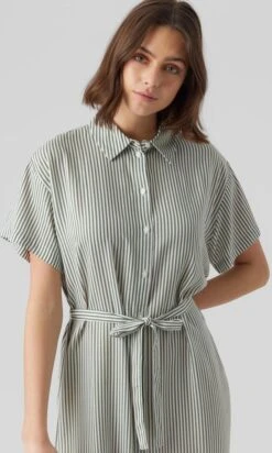 VERO MODA VMBUMPY SS CALF SHIRT DRESS NOOS Dames Jurk - Maat XS 8 VERO MODA VMBUMPY SS CALF SHIRT DRESS NOOS Dames Jurk - Maat XS -Vero Moda 720x1200 1