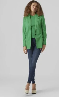 Vero Moda Blazer Vmlistakia Ls Solid Blazer Boo 10279719 Bright Green Dames Maat - XS 18 Vero Moda Blazer Vmlistakia Ls Solid Blazer Boo 10279719 Bright Green Dames Maat - XS -Vero Moda 732x1200 5